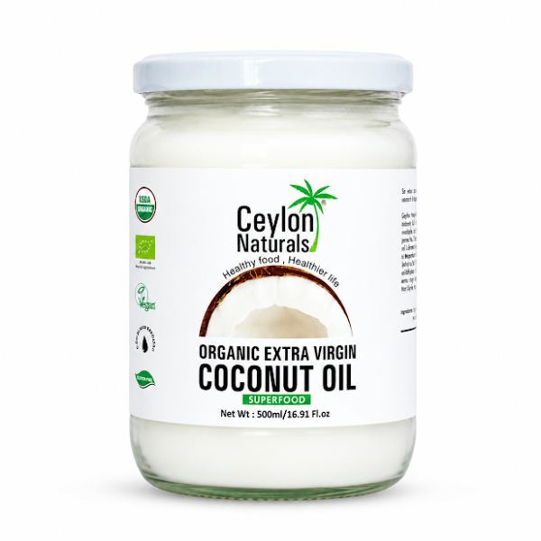 Ceylon Naturals Organic Extra Virgin Coconut Oil - Sri Lanka